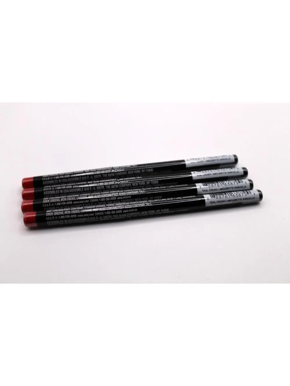Lot of 4 AVON/fmg Glimmer Eyeliners (Glimmersticks) TEAL CRUSH discontinued